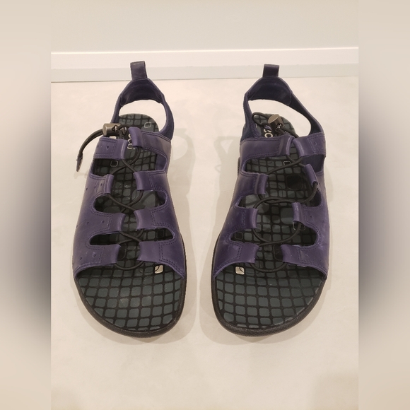 ECCO Womens Women's Jab Toggle Sandal Blue size 41, likely US 10-10.5 - Picture 2 of 9